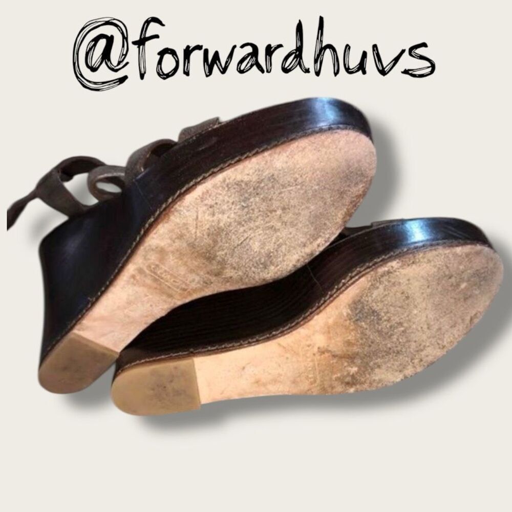 Coach Mallorie Wedge Sandals size 7 - Picture 10 of 11